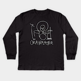 Questlove Fancy Signature Kids Long Sleeve T-Shirt